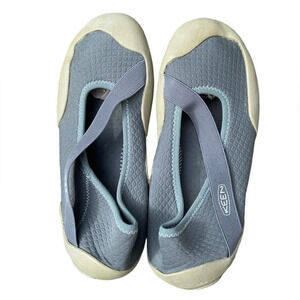 Keen Roatan Neoprene Mary Jane Gray Water Shoes Women's Size 11 Quick Dry